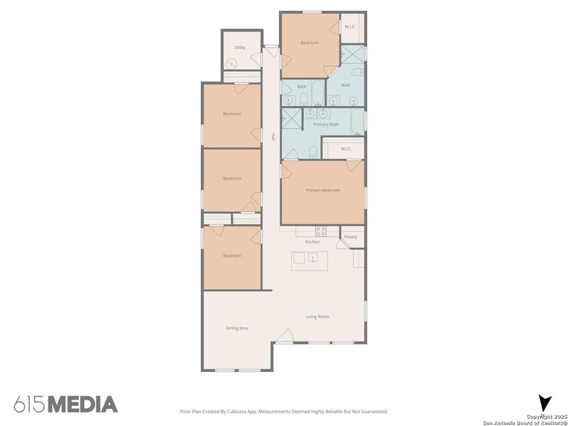 2D floor plan layout of this home in , San Antonio, TX (Image 5). 2D floor plan layout of this home in , San Antonio, TX (Image 5).