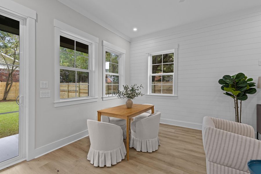 Furnished interior view inside a new home in , North Charleston (Image 18).