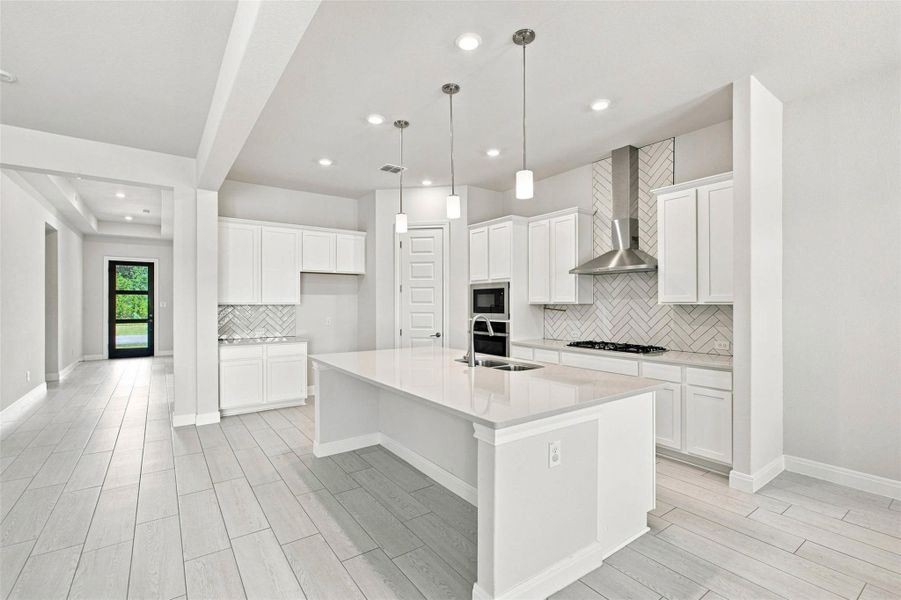 Furnished interior view inside a new home in Northfork, Liberty Hill (Image 12).