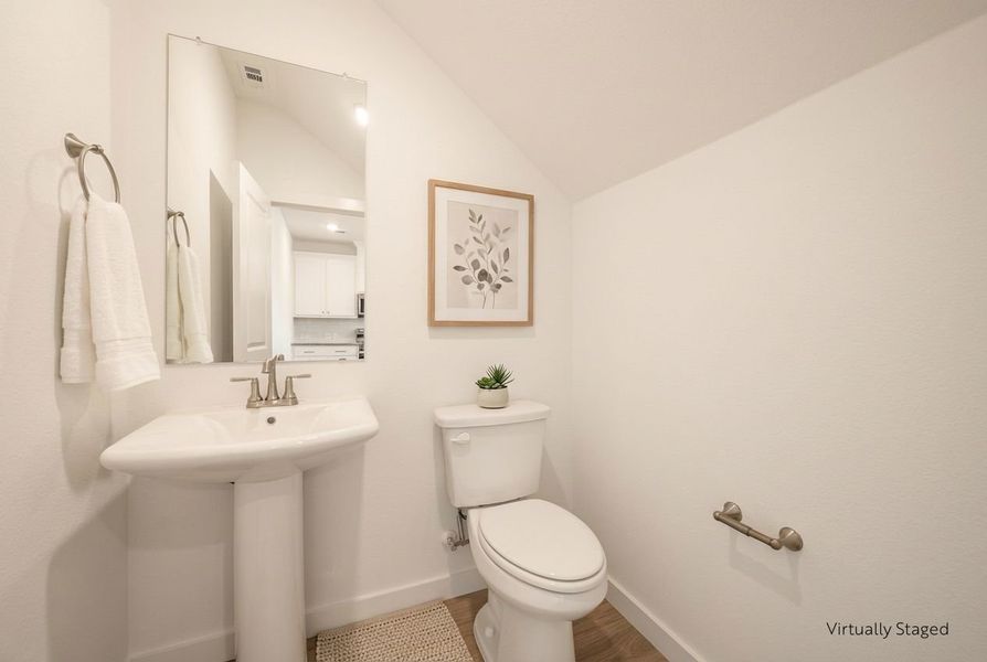 Furnished interior view inside a new home in Wildridge, Oak Point (Image 6).