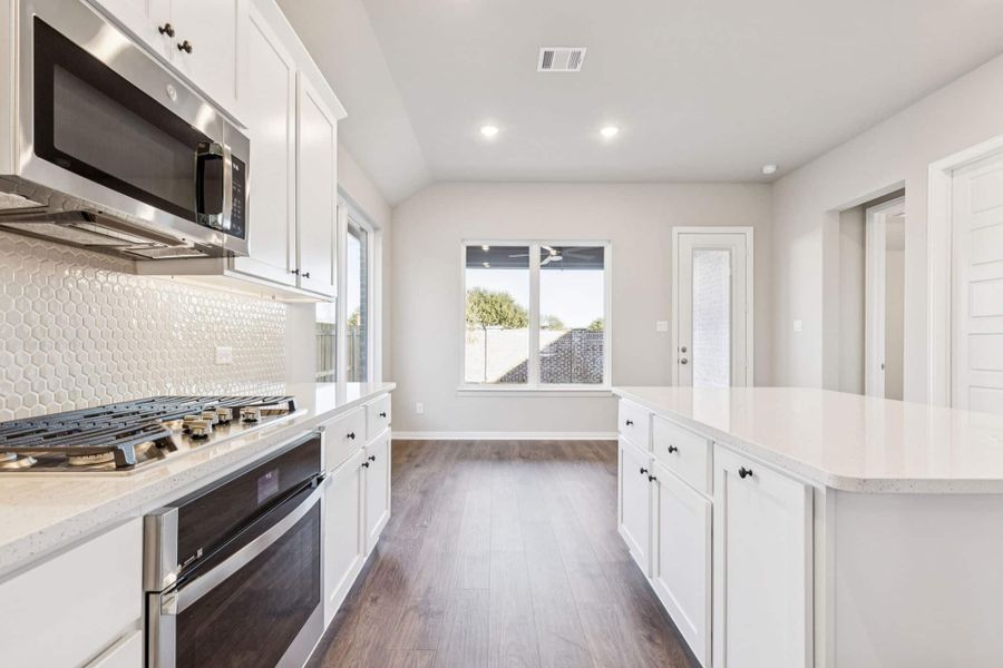Furnished interior view inside a new home in Summer Crest, Fort Worth (Image 6).