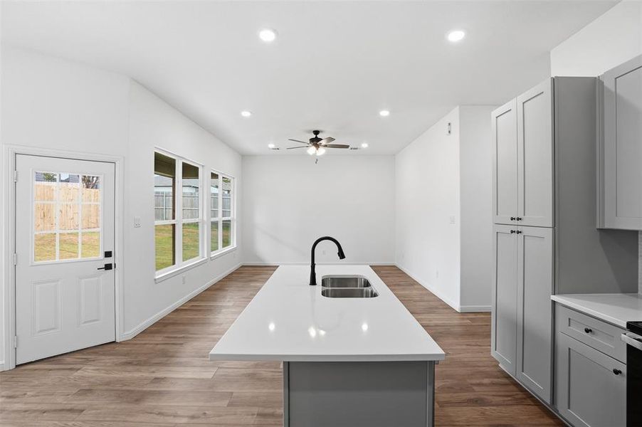Furnished interior view inside a new home in , Granbury (Image 7).