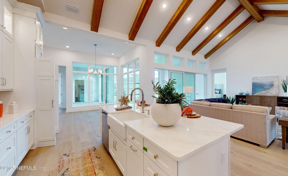Furnished interior view inside a new home in Seven Pines, Jacksonville (Image 5).