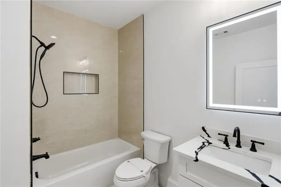 Furnished interior view inside a new home in , Cumming (Image 31).