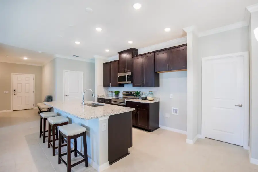 Representative furnished interior of a home built from the Memphis by Maronda Homes in Highland Park, Newberry (Image 4). Representative furnished interior of a home built from the Memphis by Maronda Homes in Highland Park, Newberry (Image 4).