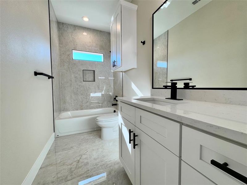 Furnished interior view inside a new home in , Gun Barrel City (Image 5). Furnished interior view inside a new home in , Gun Barrel City (Image 5).