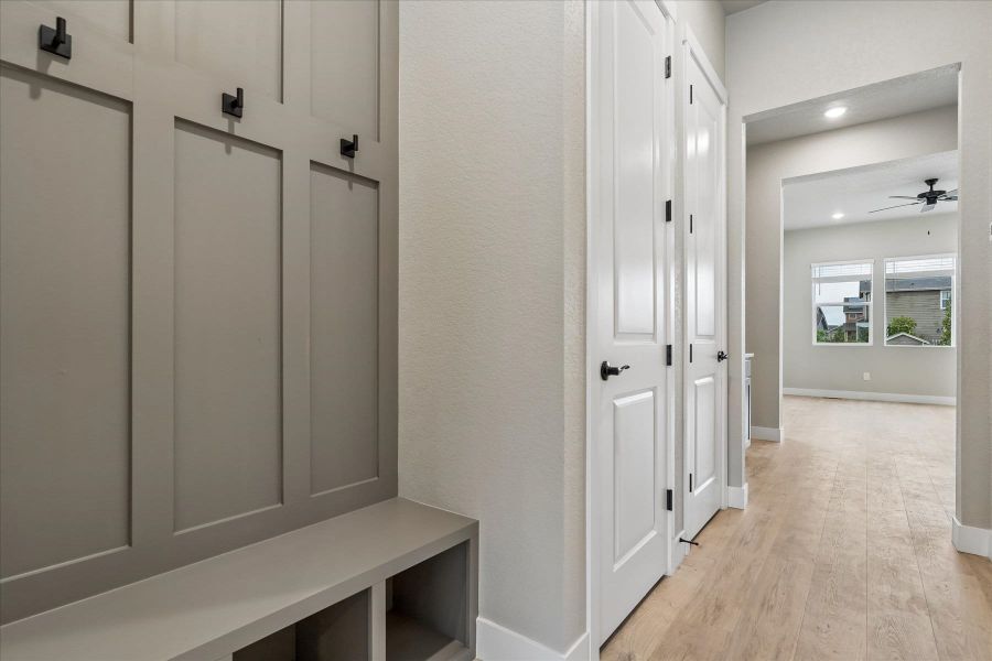 Furnished interior view inside a new home in Aspen Meadows, Colorado Springs (Image 13). Furnished interior view inside a new home in Aspen Meadows, Colorado Springs (Image 13).