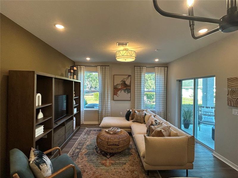Furnished interior view inside a new home in Connors Cove, Eustis (Image 23).