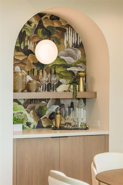 Furnished interior view inside a new home in , Southlake (Image 36).