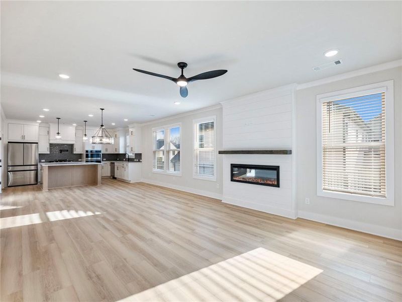 Spacious, unfurnished interior of a new home in , Buford (Image 36).