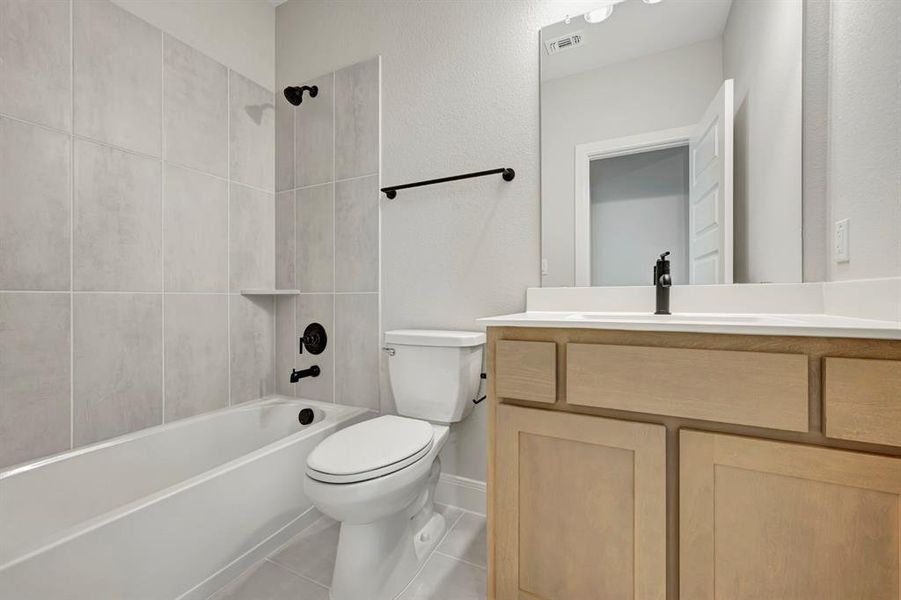 Furnished interior view inside a new home in Solterra - Garden Series, Mesquite (Image 6).