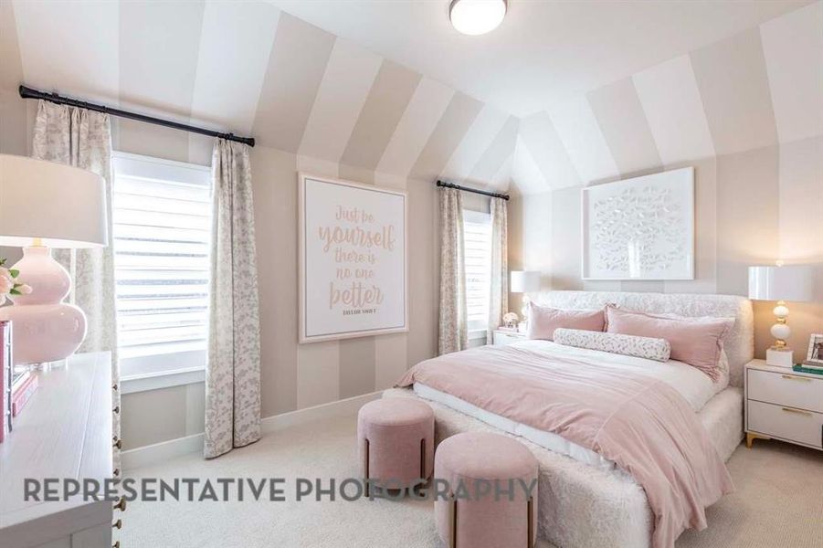 Furnished interior view inside a new home in Pecan Square, Northlake (Image 18).