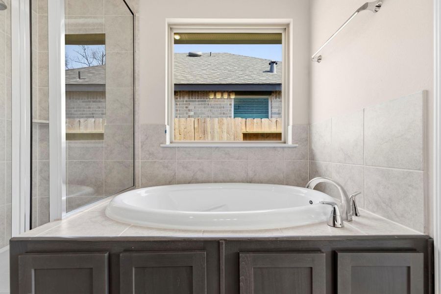 Close-up of interior finishes inside a home in Grand Central Park, Conroe (Image 14).