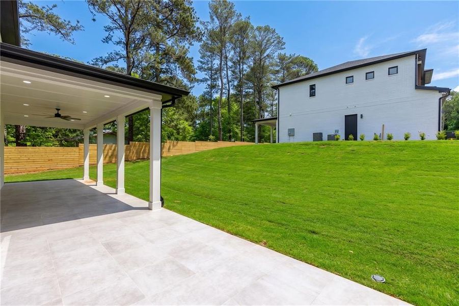 Exterior details and patio area of a home in , Lawrenceville (Image 28).