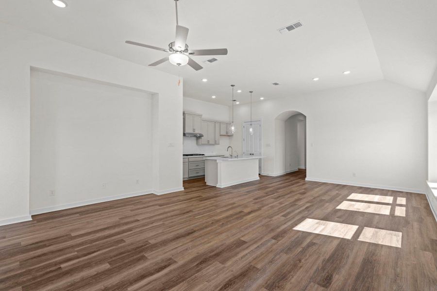 From Family Room to Open Concept Kitchen