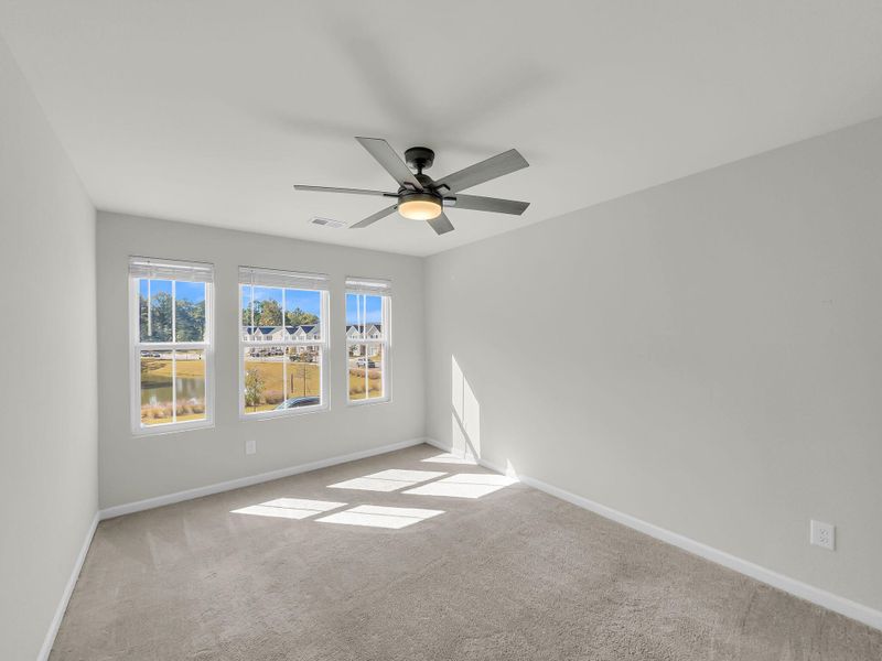 Spacious, unfurnished interior of a new home in Willow Bend Townhomes, North Charleston (Image 24). Spacious, unfurnished interior of a new home in Willow Bend Townhomes, North Charleston (Image 24).