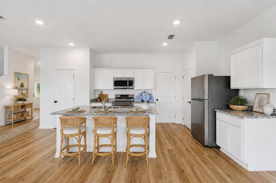 Furnished interior view inside a new home in , Groveland (Image 7).