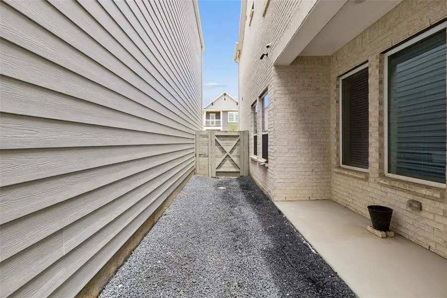 Exterior details and patio area of a home in , Argyle (Image 3).