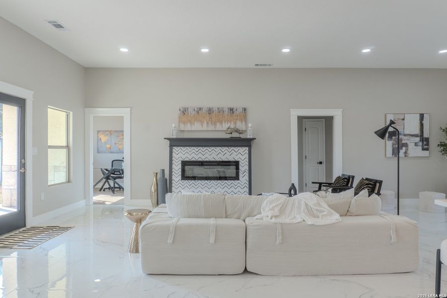 Furnished interior view inside a new home in , Lytle (Image 14).