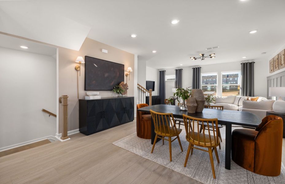 Furnished interior view inside a new home in Everton, Durham (Image 21).