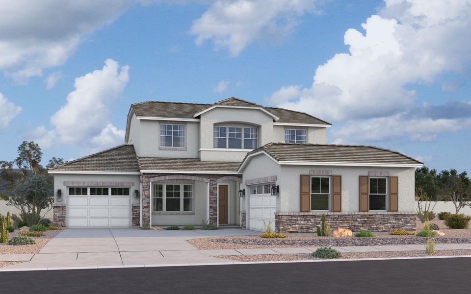 New Homes near Phoenix:Elevation C