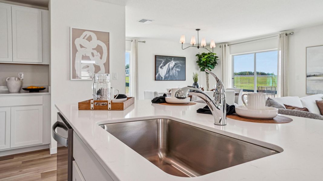 Representative interior finishes for a home built from the Elston by D.R. Horton in Tartan Farms at Winding Oaks, Ocala (Image 19).