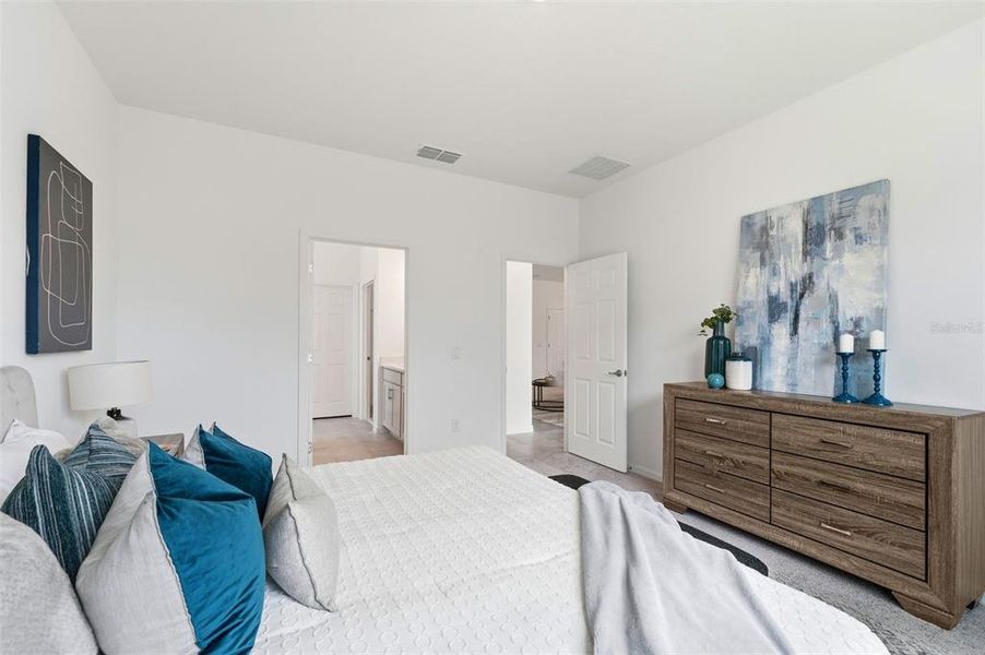 Furnished interior view inside a new home in Trinity Place, St. Cloud (Image 17).