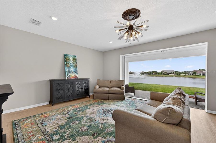 Furnished interior view inside a new home in , Land O' Lakes (Image 10). Furnished interior view inside a new home in , Land O' Lakes (Image 10).