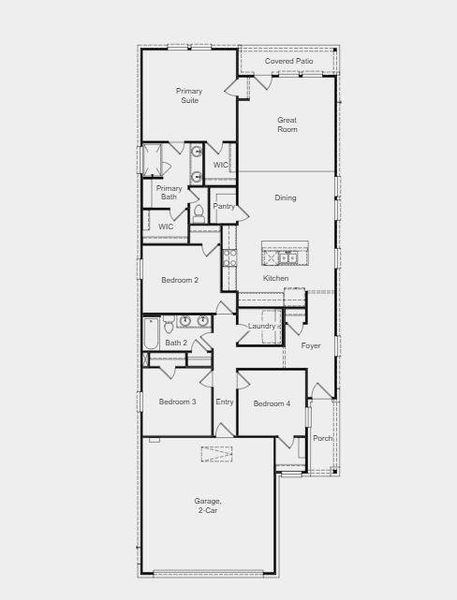 Structural Options Added Include: Covered Patio