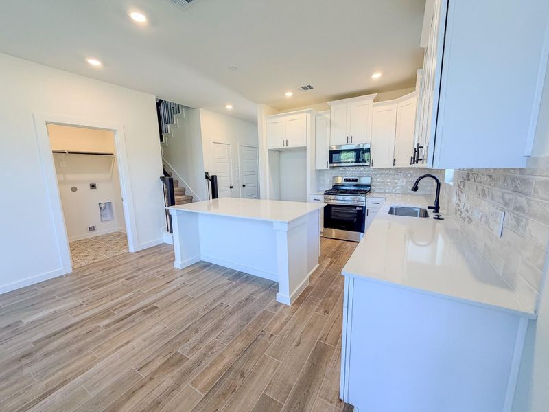Furnished interior view inside a new home in Foxtail Palms, Manvel (Image 9).
