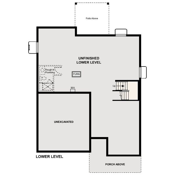 2D floor plan layout of this home in Parkdale Commons, Lafayette, CO (Image 5). 2D floor plan layout of this home in Parkdale Commons, Lafayette, CO (Image 5).