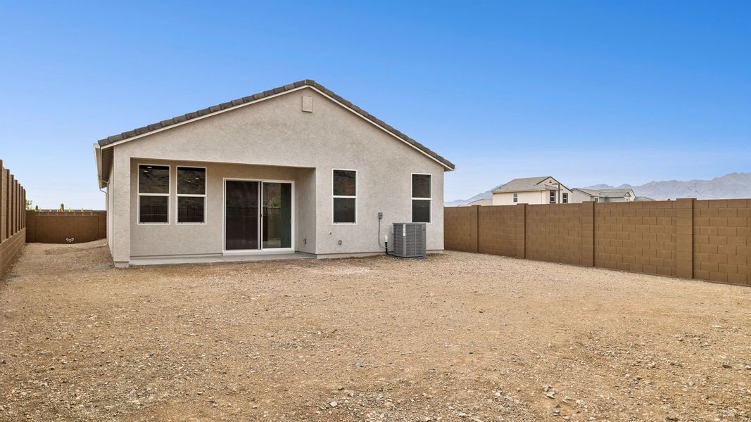 Exterior details and patio area of a home in Upper Canyon, Phoenix (Image 3).