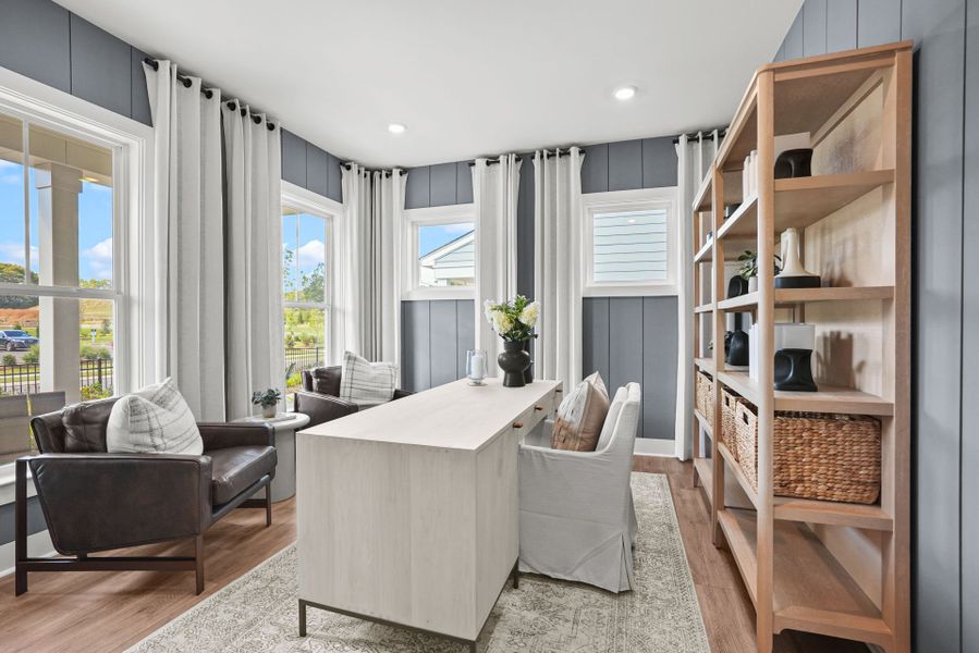 Representative furnished interior of a home built from the Marshall by Pulte Homes in The Retreat at Carolina Ridge, Harrisburg (Image 9). Representative furnished interior of a home built from the Marshall by Pulte Homes in The Retreat at Carolina Ridge, Harrisburg (Image 9).