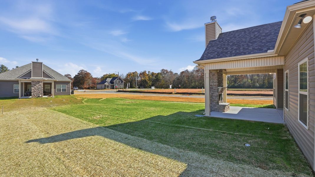 back corner view back corner view