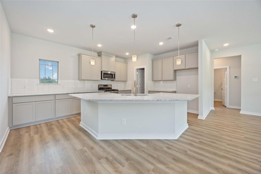 Furnished interior view inside a new home in Barton Place, Cleveland (Image 8).