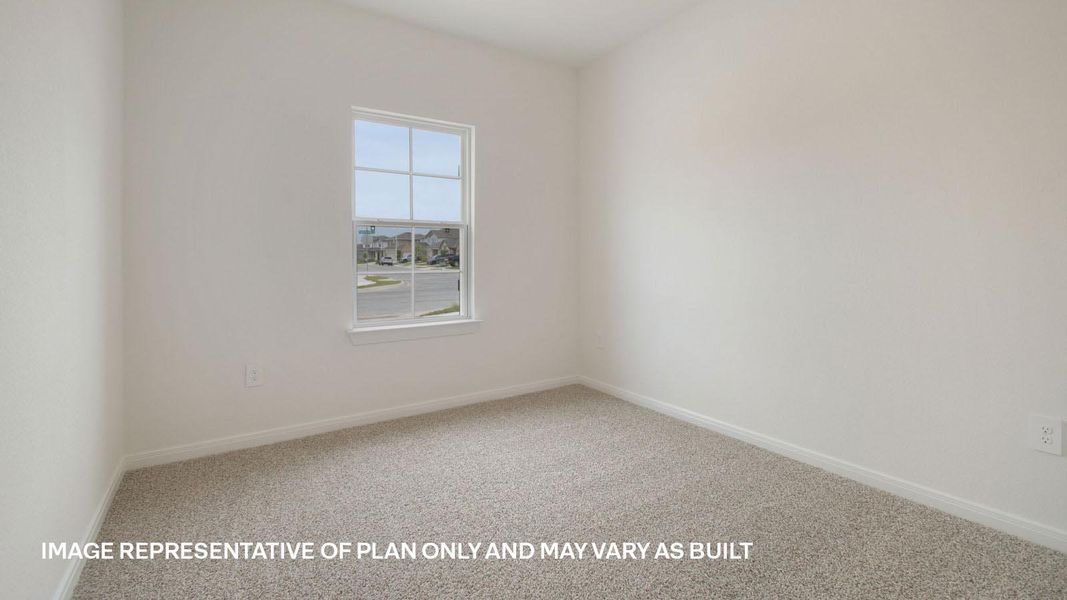 Spacious, unfurnished interior of a new home in Prairie Lakes, Buda (Image 16).