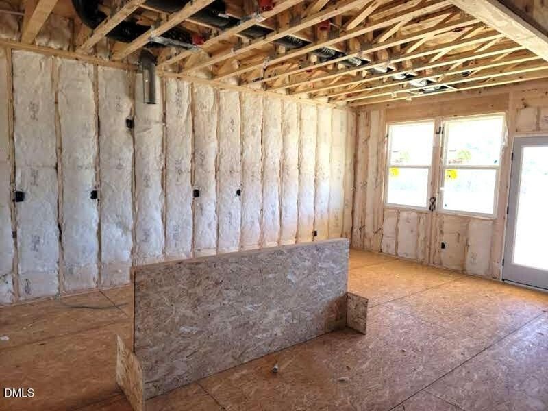 In-progress construction of a new home in Tobacco Road, Angier, NC (Image 35).