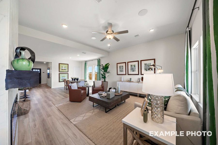 Representative furnished interior of a home built from the The Lakeshore F by Davidson Homes LLC in Sunterra, Katy (Image 8). Representative furnished interior of a home built from the The Lakeshore F by Davidson Homes LLC in Sunterra, Katy (Image 8).