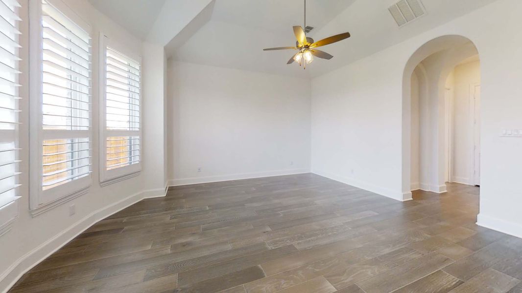 Representative Primary Bedroom - some options shown