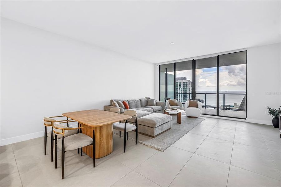Furnished interior view inside a new home in , St. Petersburg (Image 15).