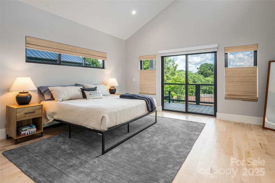Furnished interior view inside a new home in , Asheville (Image 20).