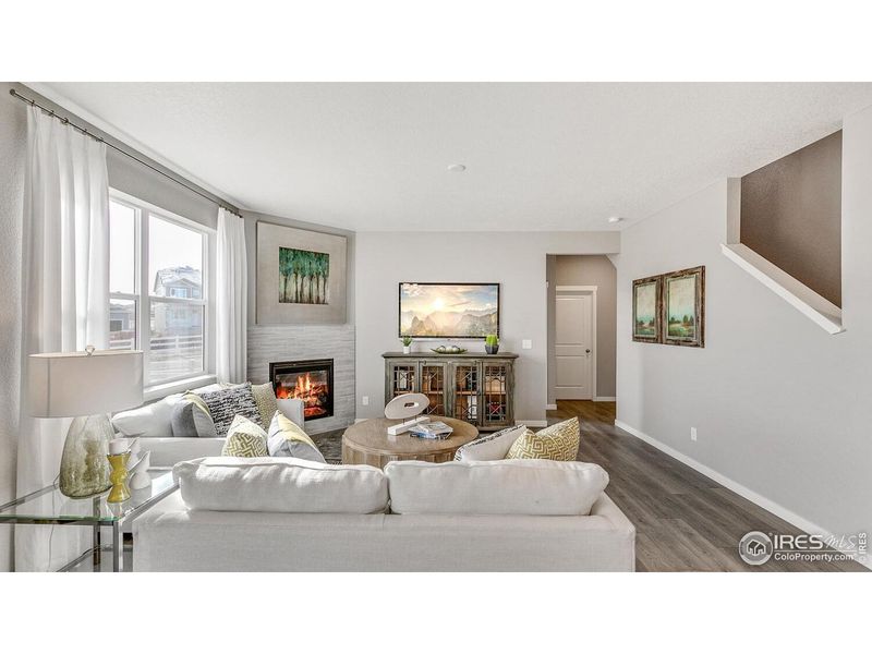 Furnished interior view inside a new home in Tailholt, Severance (Image 5).