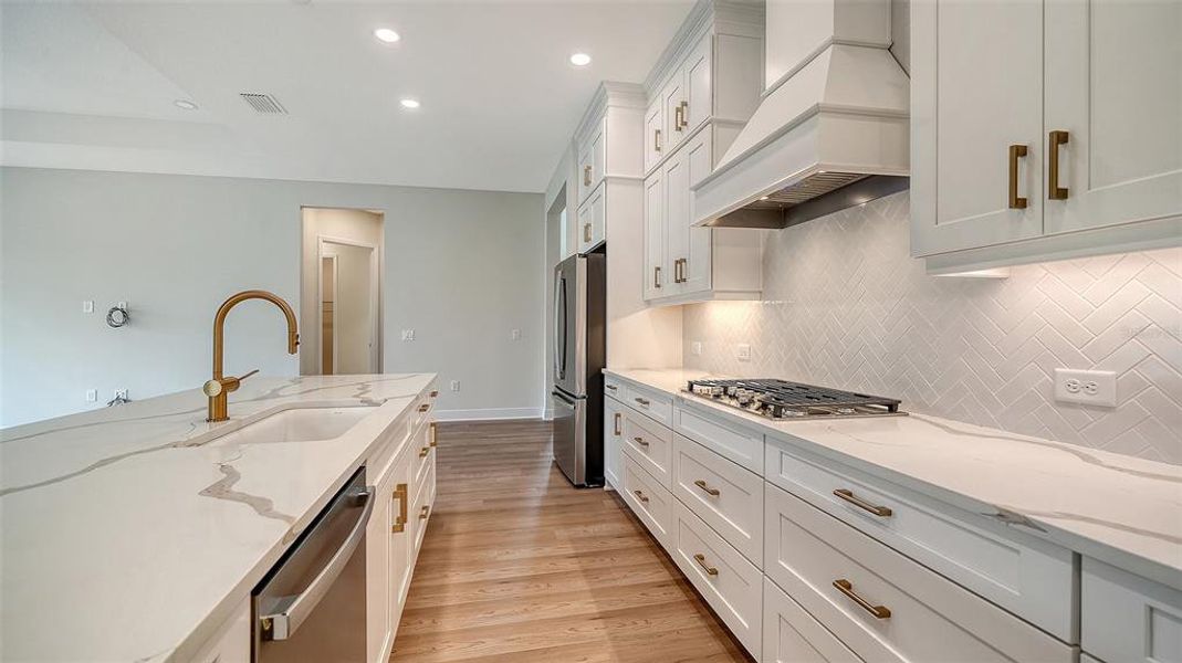 Furnished interior view inside a new home in , Sarasota (Image 17).