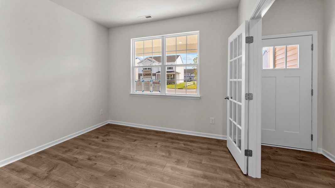 Spacious, unfurnished interior of a new home in Ridgewood Farms, Winterville (Image 9). Spacious, unfurnished interior of a new home in Ridgewood Farms, Winterville (Image 9).