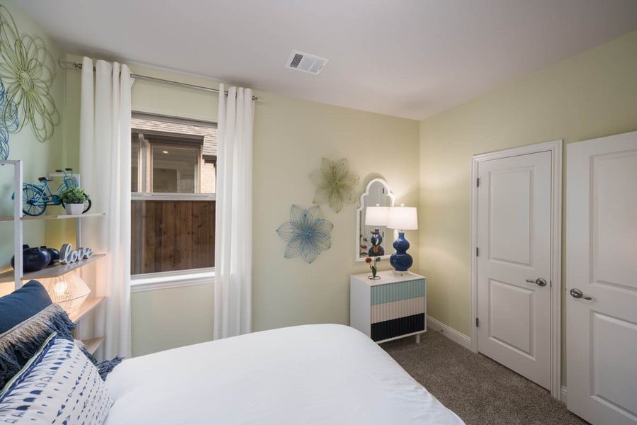 Furnished interior view inside a new home in Las Lomas, Forney (Image 22). Furnished interior view inside a new home in Las Lomas, Forney (Image 22).