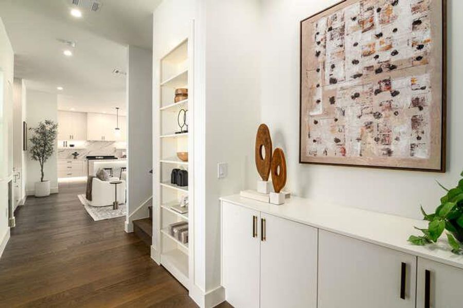 Furnished interior view inside a new home in , Austin (Image 15). Furnished interior view inside a new home in , Austin (Image 15).