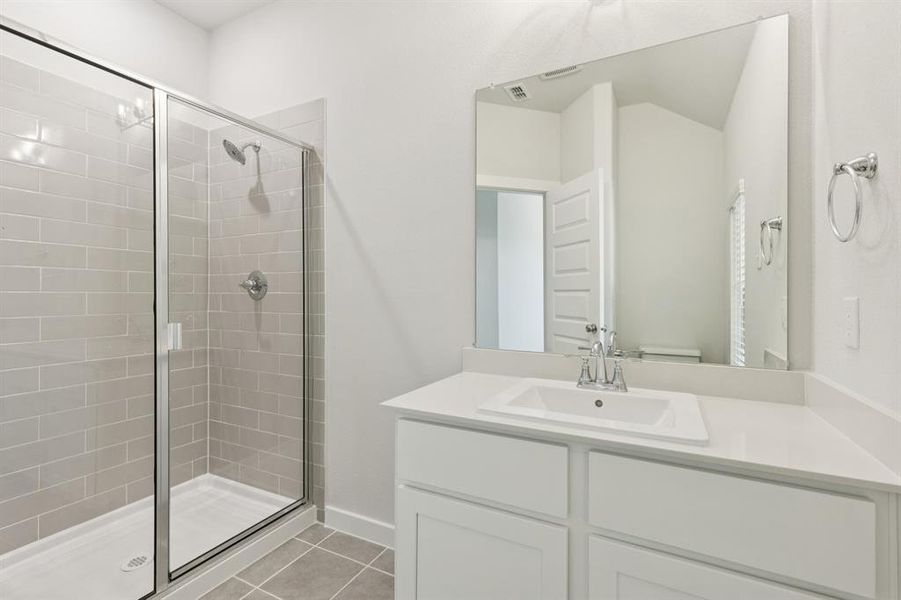 Furnished interior view inside a new home in Windmore, Princeton (Image 8).