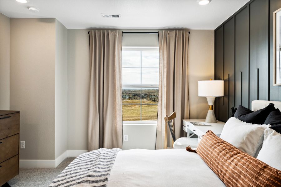 Furnished interior view inside a new home in Sterling Ranch Ascent Village, Littleton (Image 29).