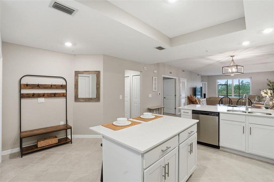Furnished interior view inside a new home in , Punta Gorda (Image 11).