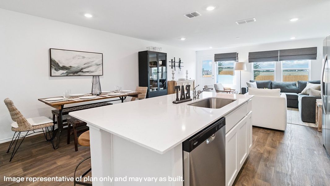 Representative furnished interior of a home built from the The Altaria by D.R. Horton in Blue Ridge Ranch, San Antonio (Image 11). Representative furnished interior of a home built from the The Altaria by D.R. Horton in Blue Ridge Ranch, San Antonio (Image 11).